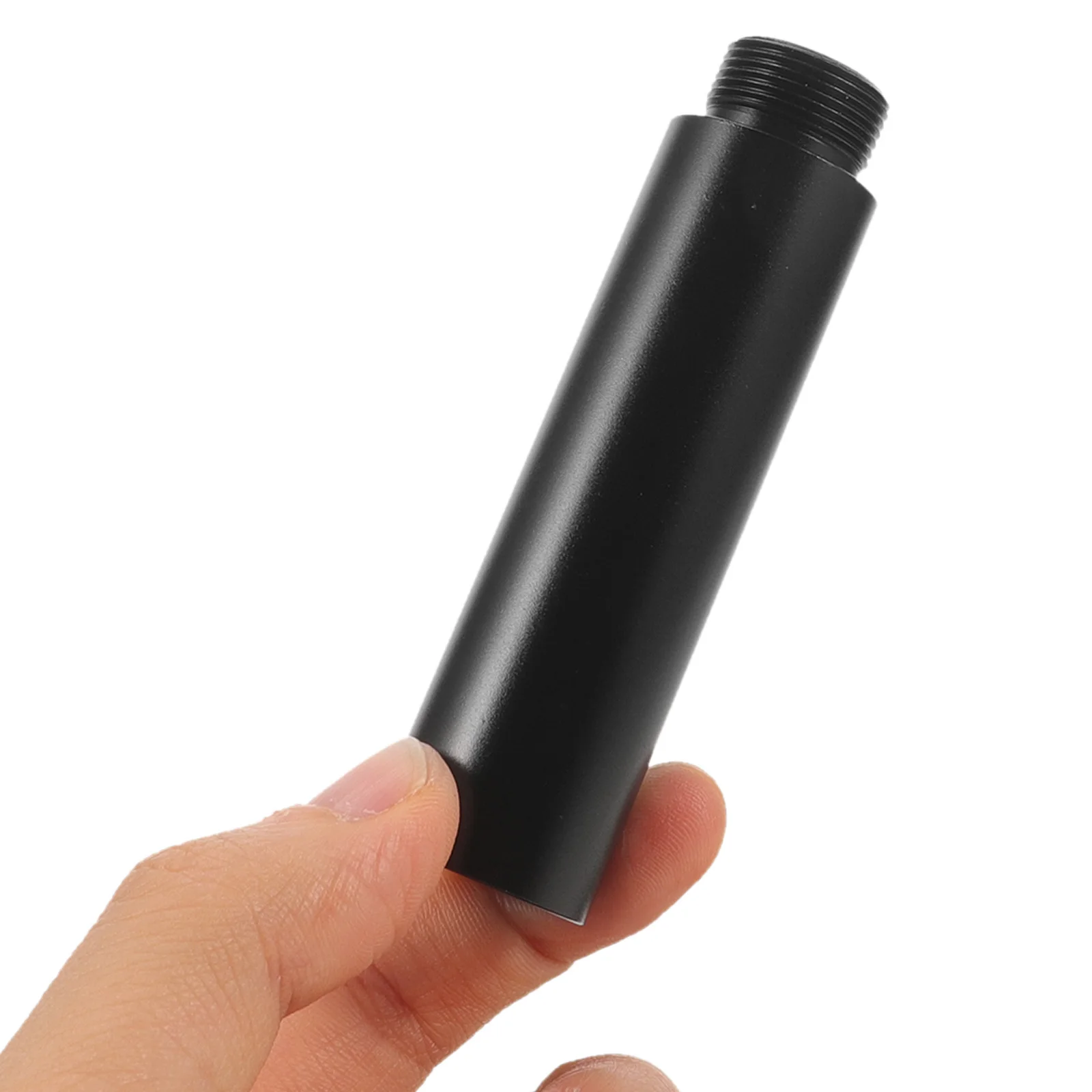 1세트 마이크 스탠드 연장 튜브 금속 마이크 어댑터 키트 스트리밍 녹음 노래용 간편 설치 마이크 연장