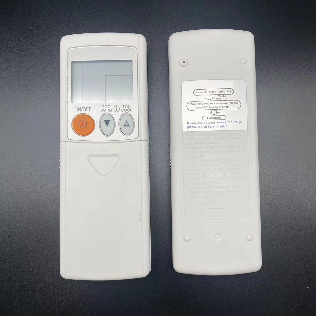 Telecomando Sostitutivo Per Climatizzatore MITSUBISHI MSZ-HC35VA - SUPERIOR, Funziona A Pile AAA, Istruzioni Incluse