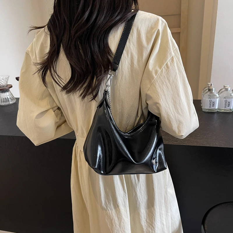 Women Shoulder Bag Messenger Bag Zipper Closure Chain Sling Adjustable Strap Hobo ladies handbag,shoulder bag,crossbody bag