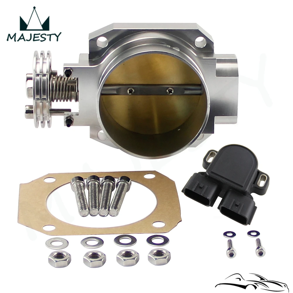 90mm80mm Q45 Throttle Body +tps For Nissan Skyline R33 S2 Series 2