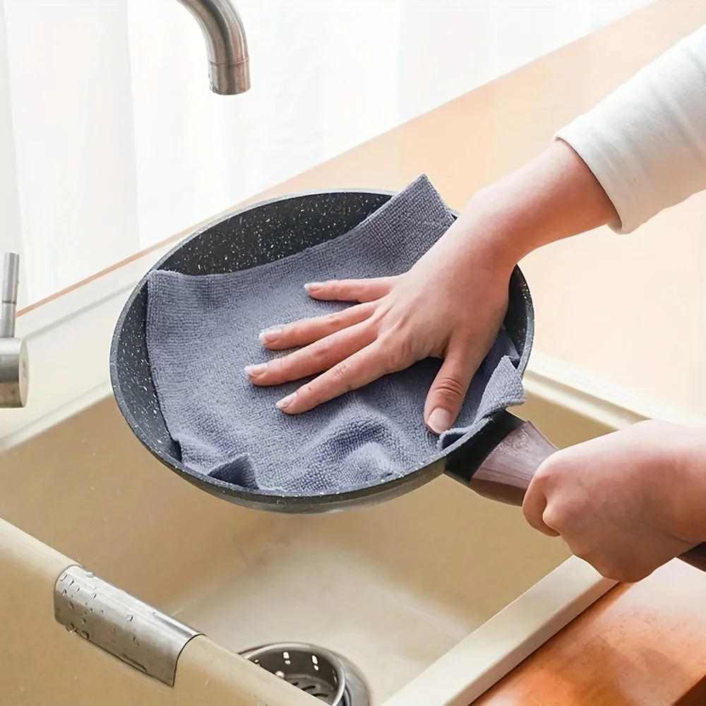 1 Roll Of Household Kitchen Dishwashing Towel Roll, Car Washing Towel Roll, Cloth, Absorbent And Dust-free Cleaning Cloth