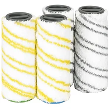 

4 Piece Set of Rollers for Karcher FC7 FC5 FC3 FC3D Electric Floor Cleaner 2.055-007.0 / 2.055-006.0