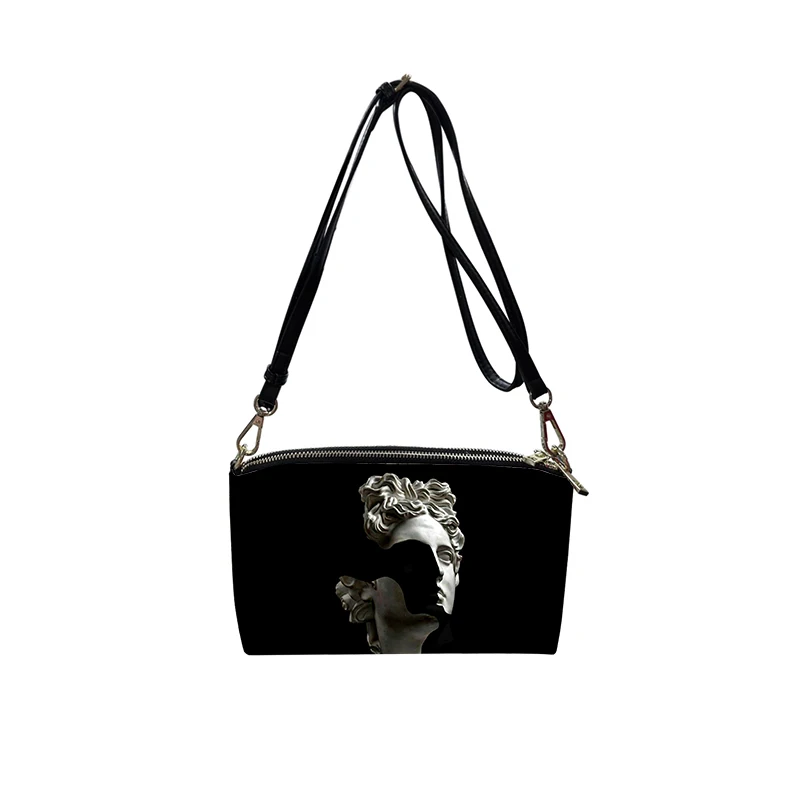 

David art PU Crossbody Bag 2023 New Women's Fashion Shoulder Bag Minimalist Small Square Bag for Women