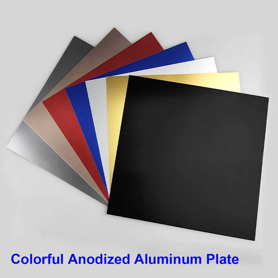 Aluminium metalen platte plaat van 5052 aluminium, zwart
