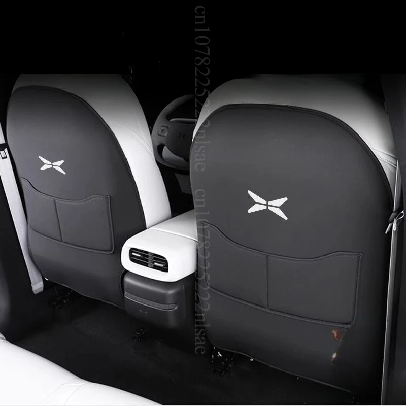 Interior Accessories Seat Kick Pad Rear Backrest Door Kick Pad Protection for Xpeng G6 Car Modification Interior Supplies