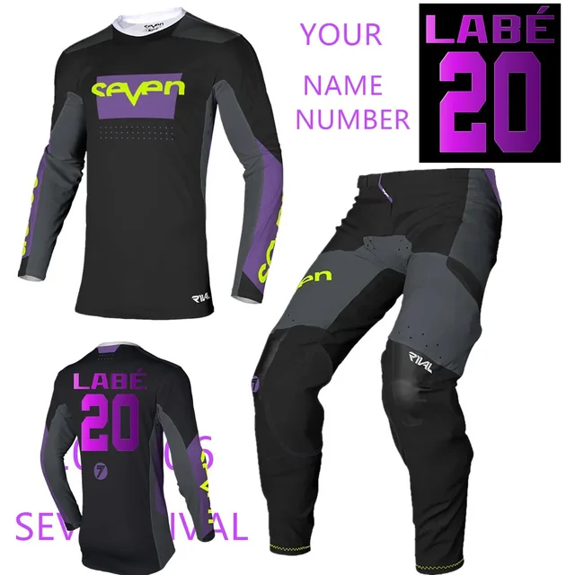 Motocross Mens Sweater Purple