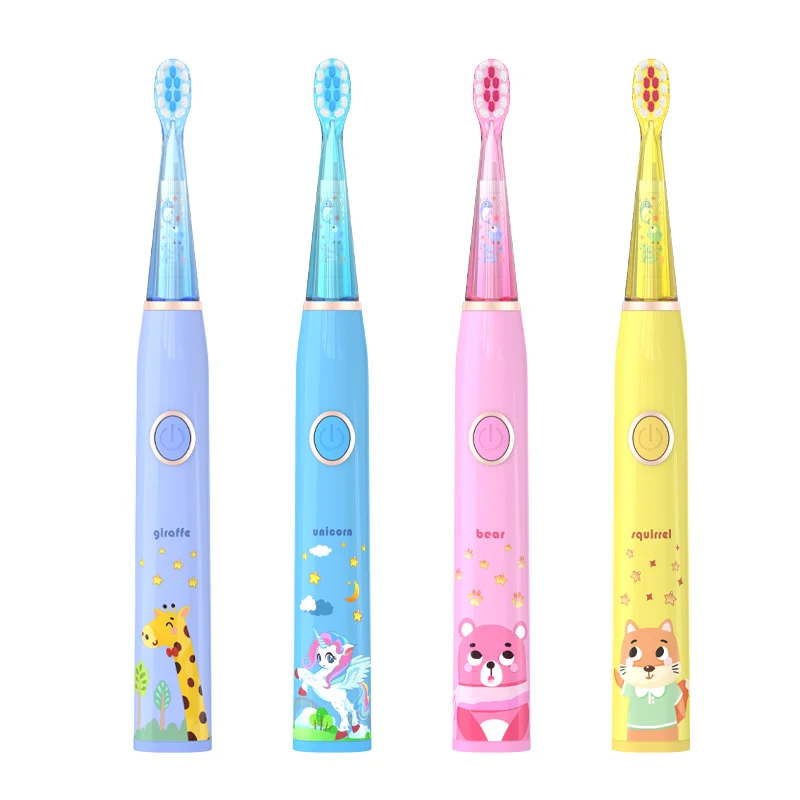 Escova de dentes elétrica sônica tipo c