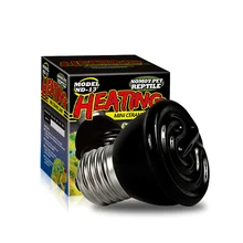 

Reptile Mini Small Ceramic Heating Lamp Tortoise Lizard Far-infrared Heating Lamp Incubation Lamp