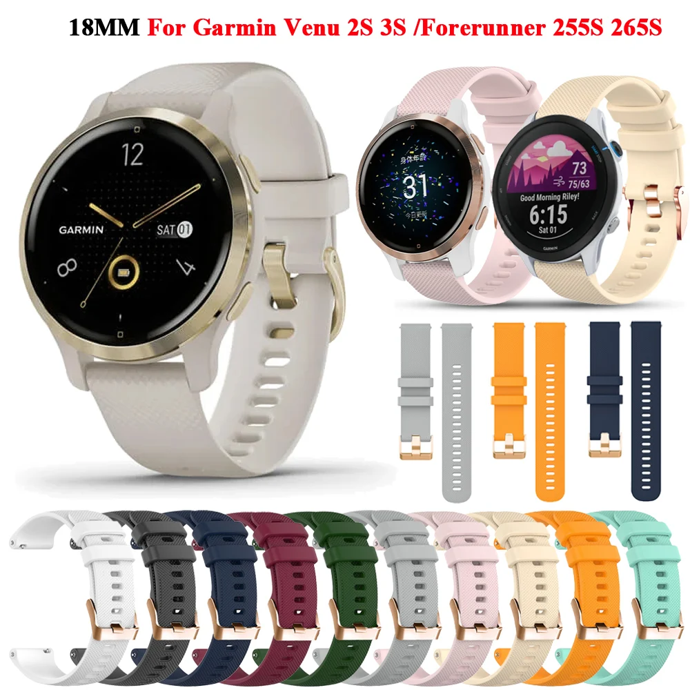 thumbnail image 2 of 18mm Magnetic Braided Nylon Band Compatible With Garmin Venu 3S/Venu 4... 2 of 12
