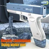 Summer Water Gun M416 Electric Pistol High-pressure Full Automatic Shooting Water Beach Toy Gun For kid Children Boys Girls 1