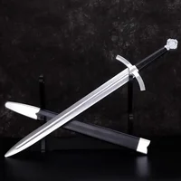 Knight Sword Weapon Prop Children's Toy Cosplay Templar Order Performance Plastic Samurai Knife Sword Prop Outdoor Toy For Teen 1
