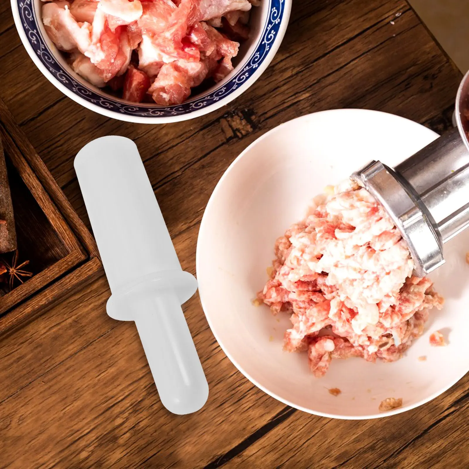 Meat Grinder Cutting Rod Chopper Vegetable Cutter Spice Feeding Hand Crank Plastic Blade Complementary