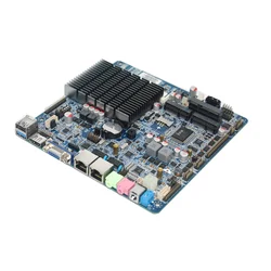 Placa base de ordenador industrial itx J1900, máquina todo en uno con 6com dual thousand network card, enrutamiento suave, nueva
