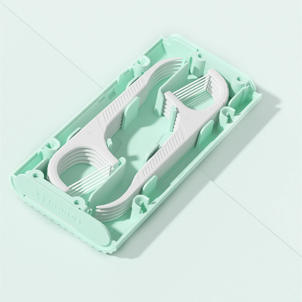 Dental Floss Push Pull Portable Dental Floss Storage Box Hilo Floss Teeth Cleaning Tooth Pick Disposable Toothpicks With Teeth Sticks