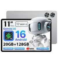 SVITOO P11-T Tablet Android 16 2025 11 Inch Unisoc T7250 20GB RAM 128GB ROM 8800mAh Battery WiFi 5 GPS Widevine L1 With Case