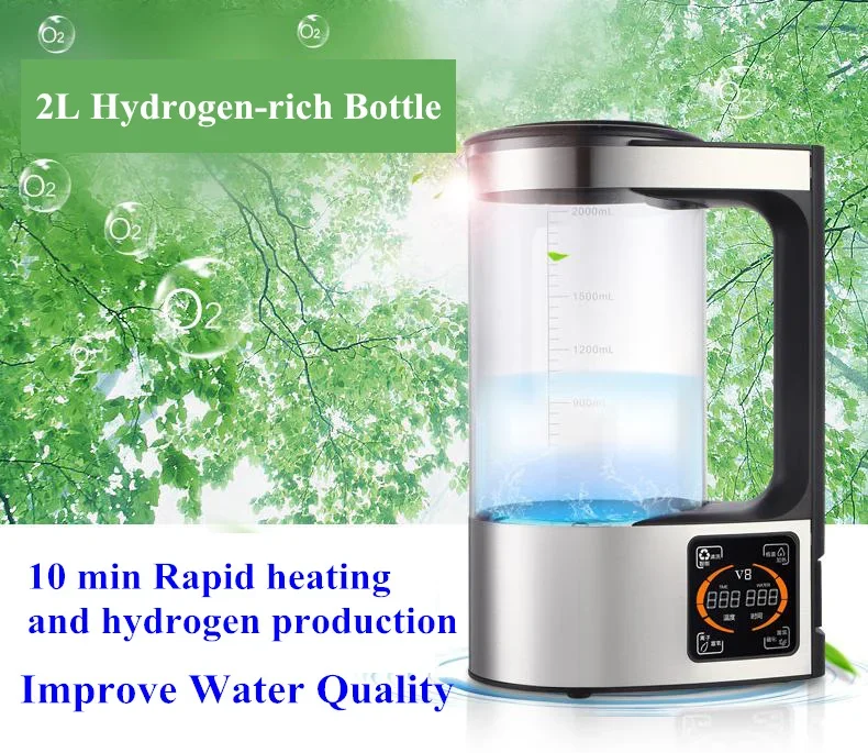 2L Electric Hydrogen Rich Water Kettle Ionizer Machine Water filter Drink Hydrogen Water Generator 8 -3