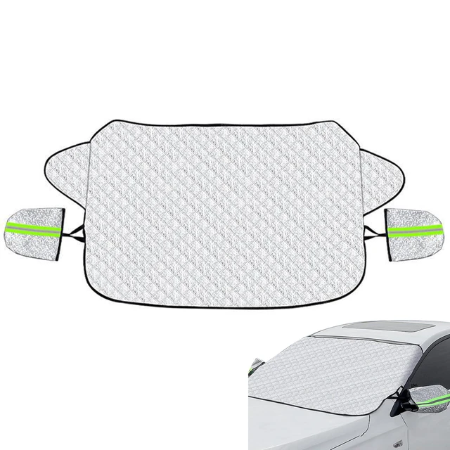 Window For Winter Front Anti Snow Foldable With 2 Mirror Covers Ice Shield  Sunshade Frost Guard Car Screen Windshield Protector - AliExpress