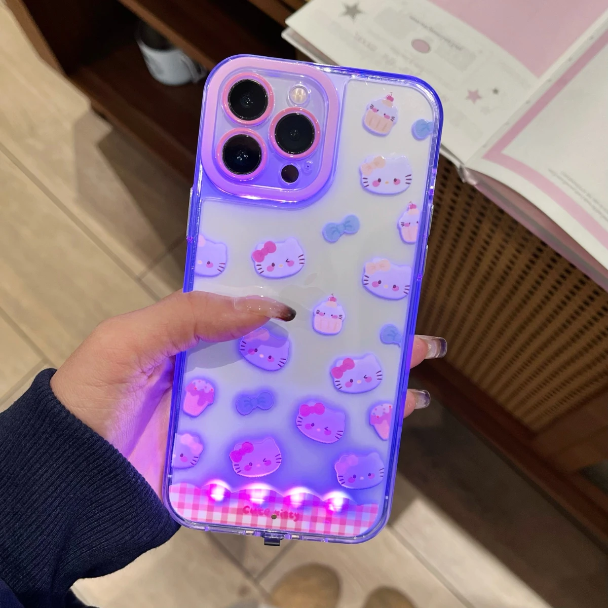 Phone Case For iPhone 16 15 13 12 11 14 Pro Max Plus Light Cover iphone case,phone case,phone protector cover