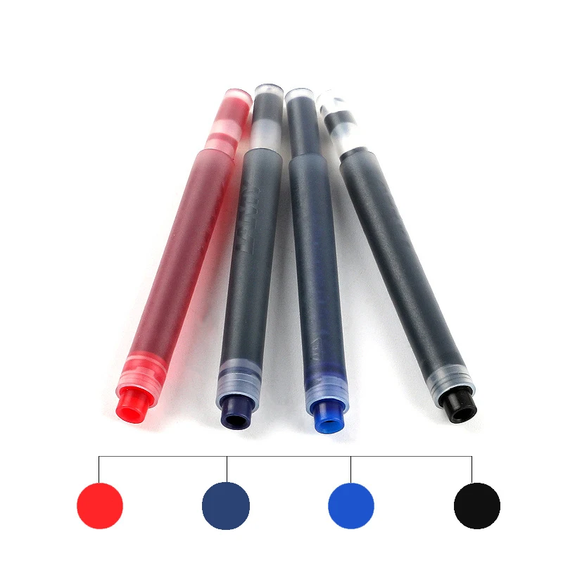 Pieces T10 Refill for fountain pen Smooth Non carbon Ink Color