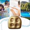SPA Cushion Bath Seat Pad Inflatable/Water Air Dual-Use Cushion Tub Anti-Hemorrhoids Inflatable Seat Pad Pillow 6