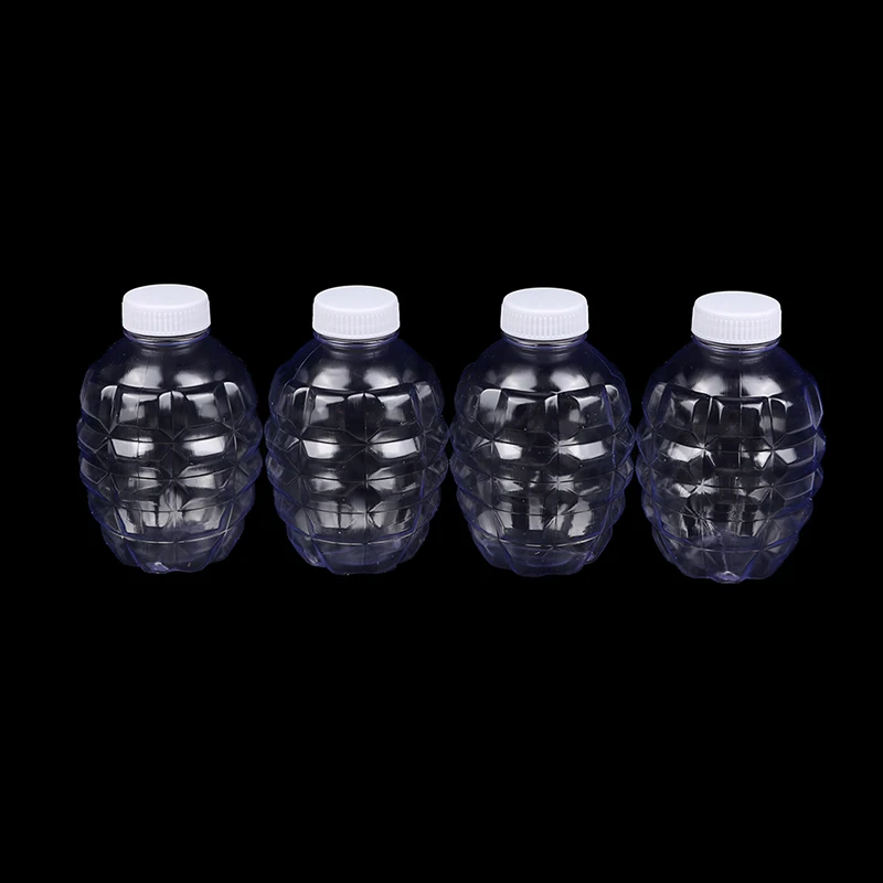 Plastic Bottle 4Pcs Water Gel Bead Accessories Water Gel Bead Subpackage Bottle Plastic Hopper Pineapple Bottle