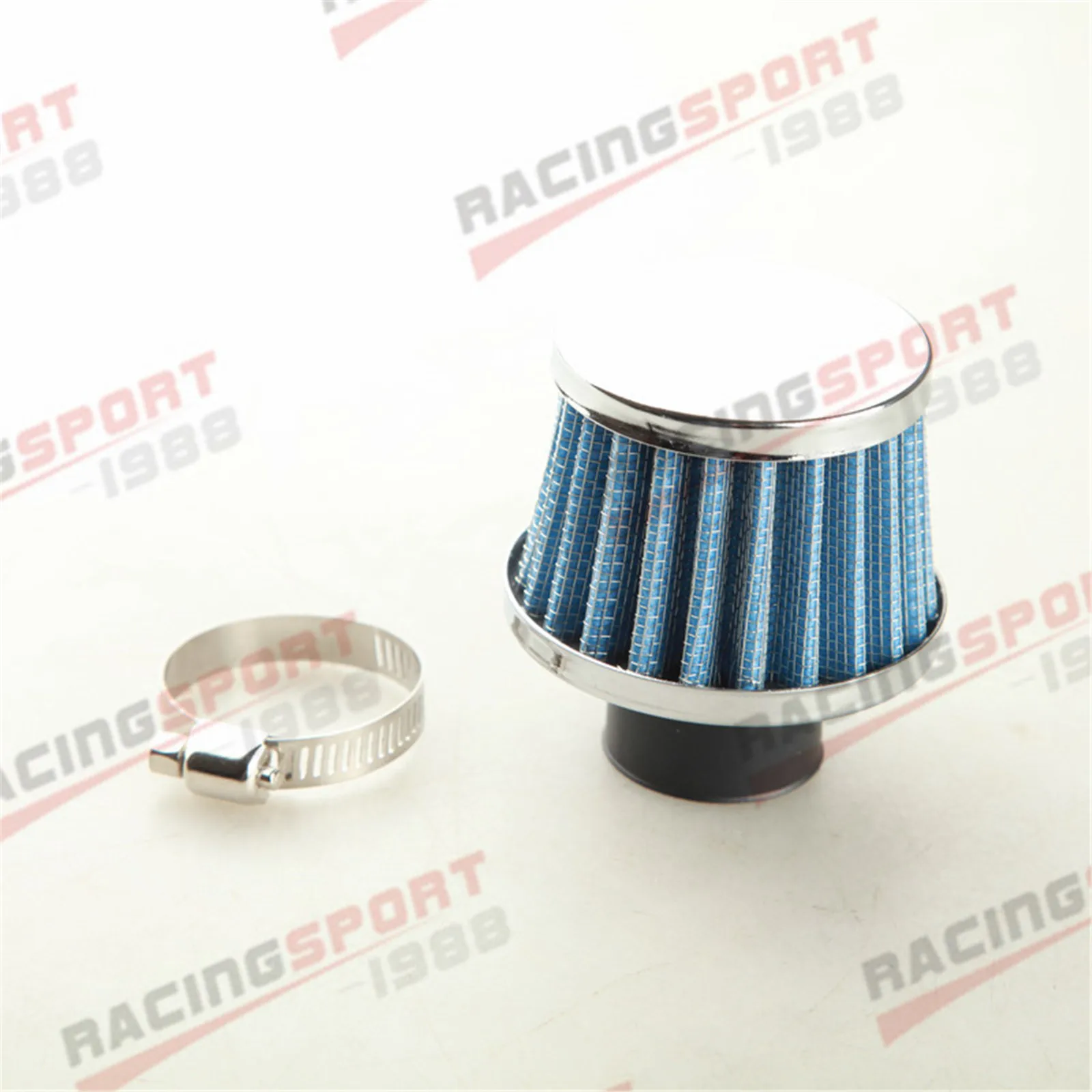 12mm 1/2" Mini Air Intake Crankcase Breather Filter Valve Cover Catch Tank blue