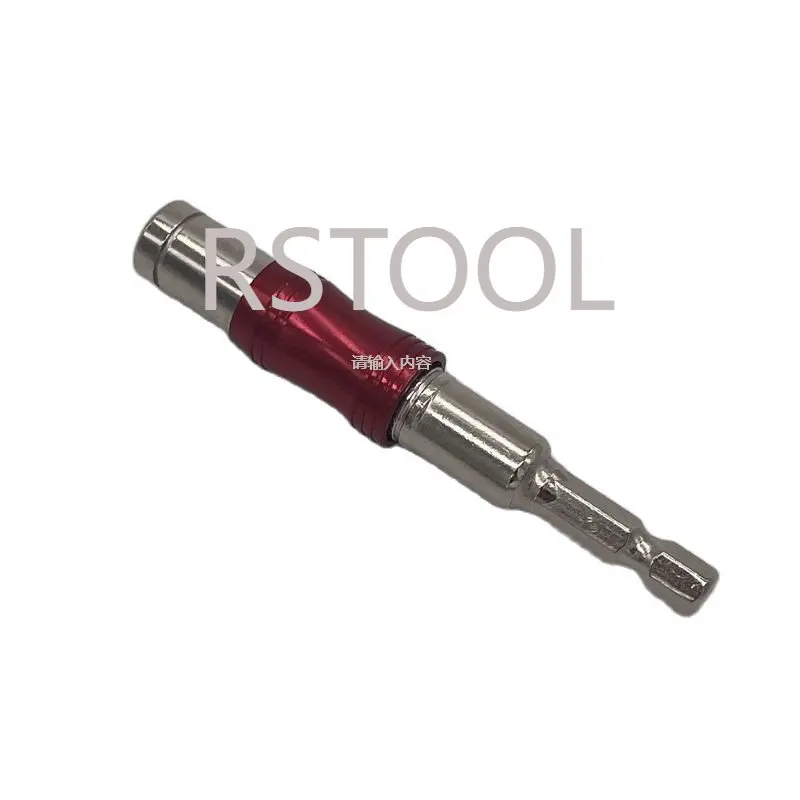 

1/4 "Hex Magnetic Screw Drill Tip Quick Change Locking Bit Holder Drill Screw Tool Drive Guide Drill Bit Extension Rod Wood Tool