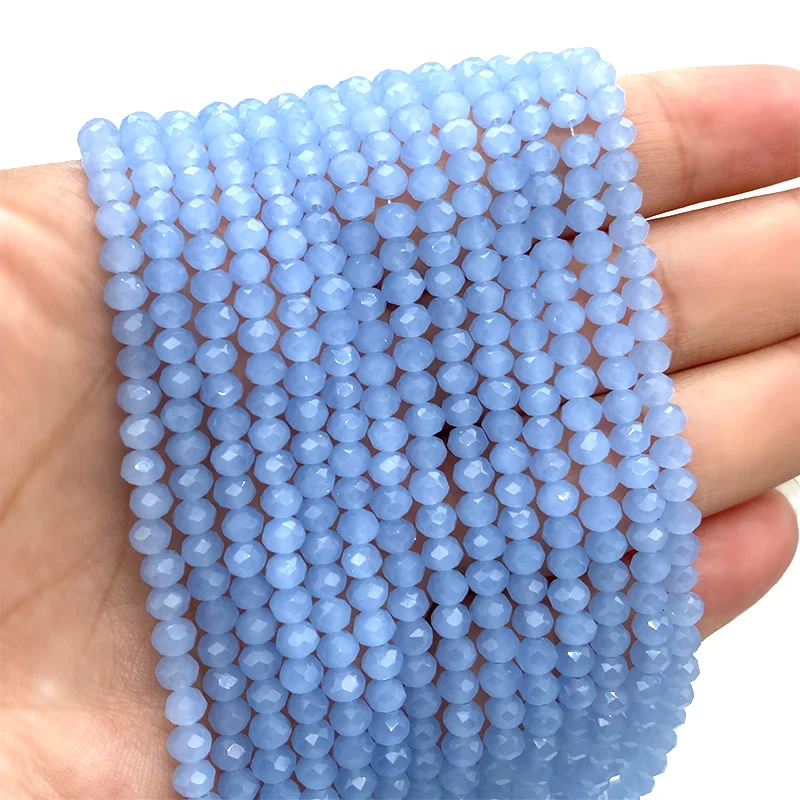 Vibrant Multicolor Faceted Crystal Beads