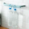 Self-adhesive Towel Holder Rack Wall Mounted Towel Hanger Bathroom Towel Bar Shelf Roll Holder Hanging Hook Bathroom Organizer 3
