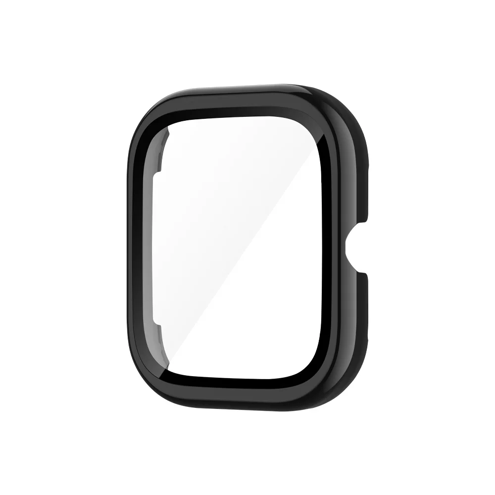 Durable PC + Tempered Glass Full Cover Smart Watch Protector