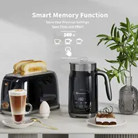 Maestri House Milk Frother Electric Hot and Cold for Making Latte Cappuccino Coffee Frothing Foamer Adjustable Thickness 2