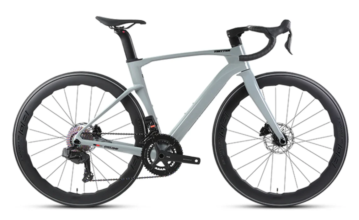 TWITTER CYCLONE Carbon Fiber Road Bicycle Racing Bike WheelTop EDS