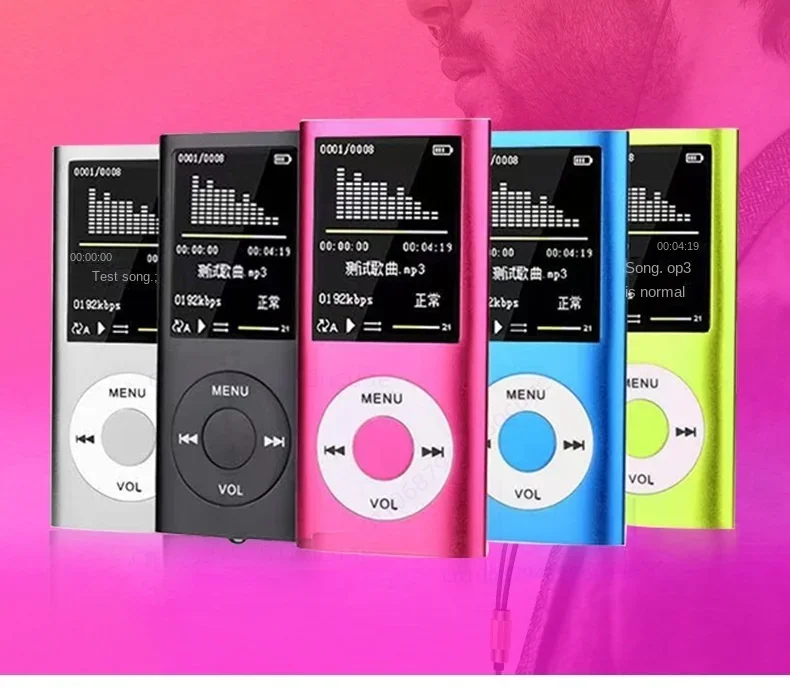 Portable with 1.8" LCD Mp3 Mp4 Support Music Video Media Players for IPod Style