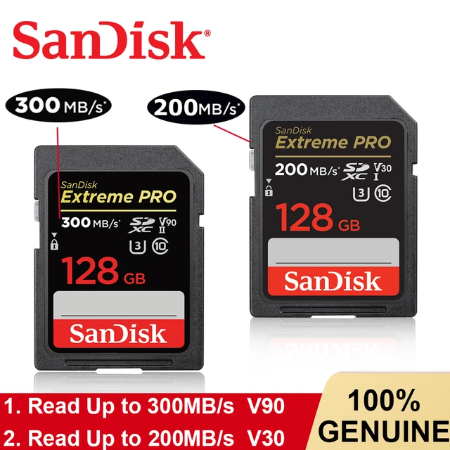SanDisk Extreme PRO SDXC UHSⅡカード 64GB