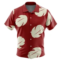 Lilo Dress Pattern Lilo & Stitch Button UpHawaiian ShirtFashion Trend Breathable Loose Versatile Casual Sports Summer Men 1