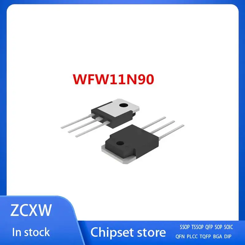 

10PCS/LOT WFW11N90 11N90 FQA11N90C FQA11N90 TO-3P 11A 900V