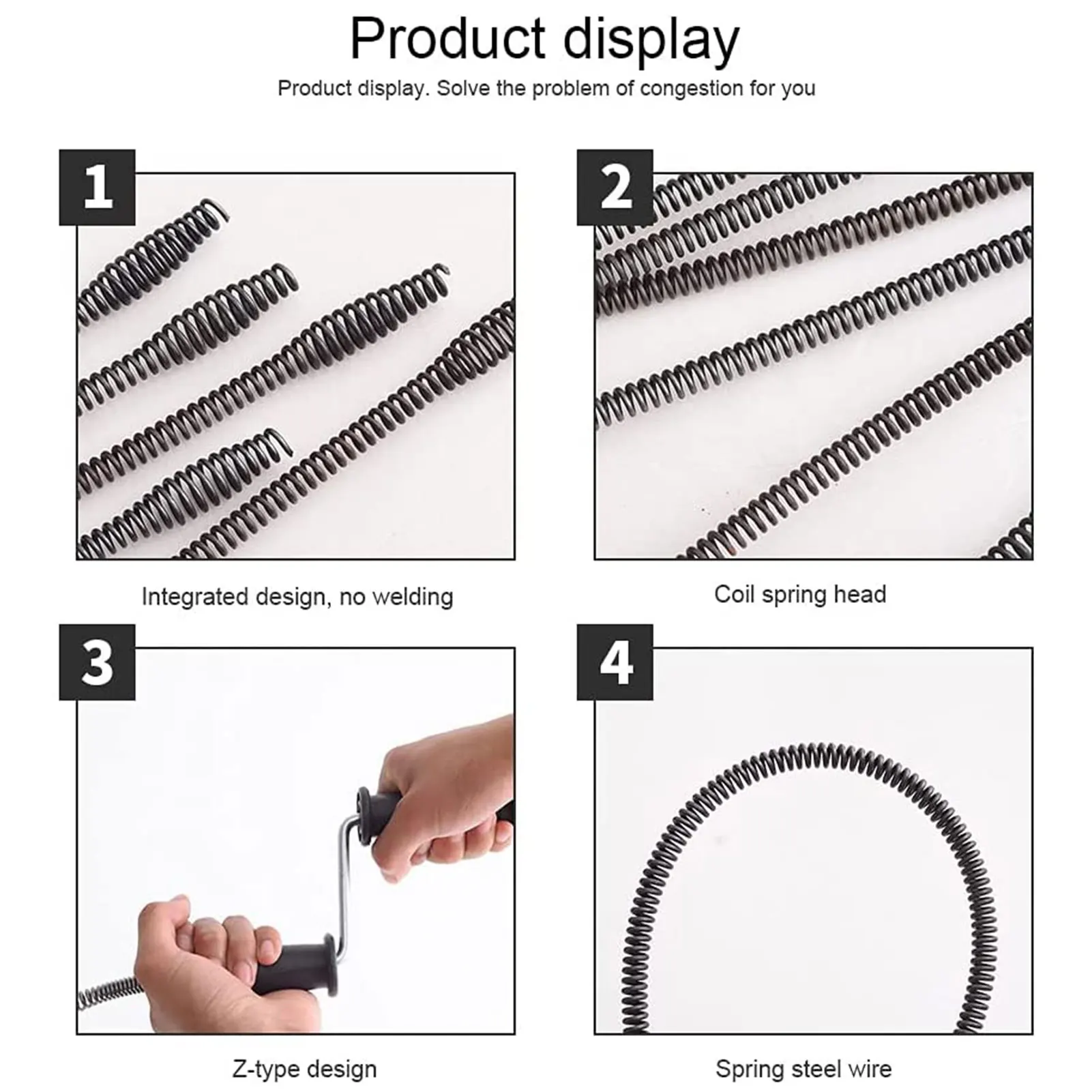 Nettoyeur de vidange Flexible de 71cm | Évier Flex... - Grandado