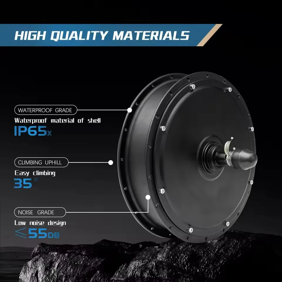 새로운 72V 5000W MTX39 전기 자전거 개조 부품 브러시리스 기어리스 리어..
