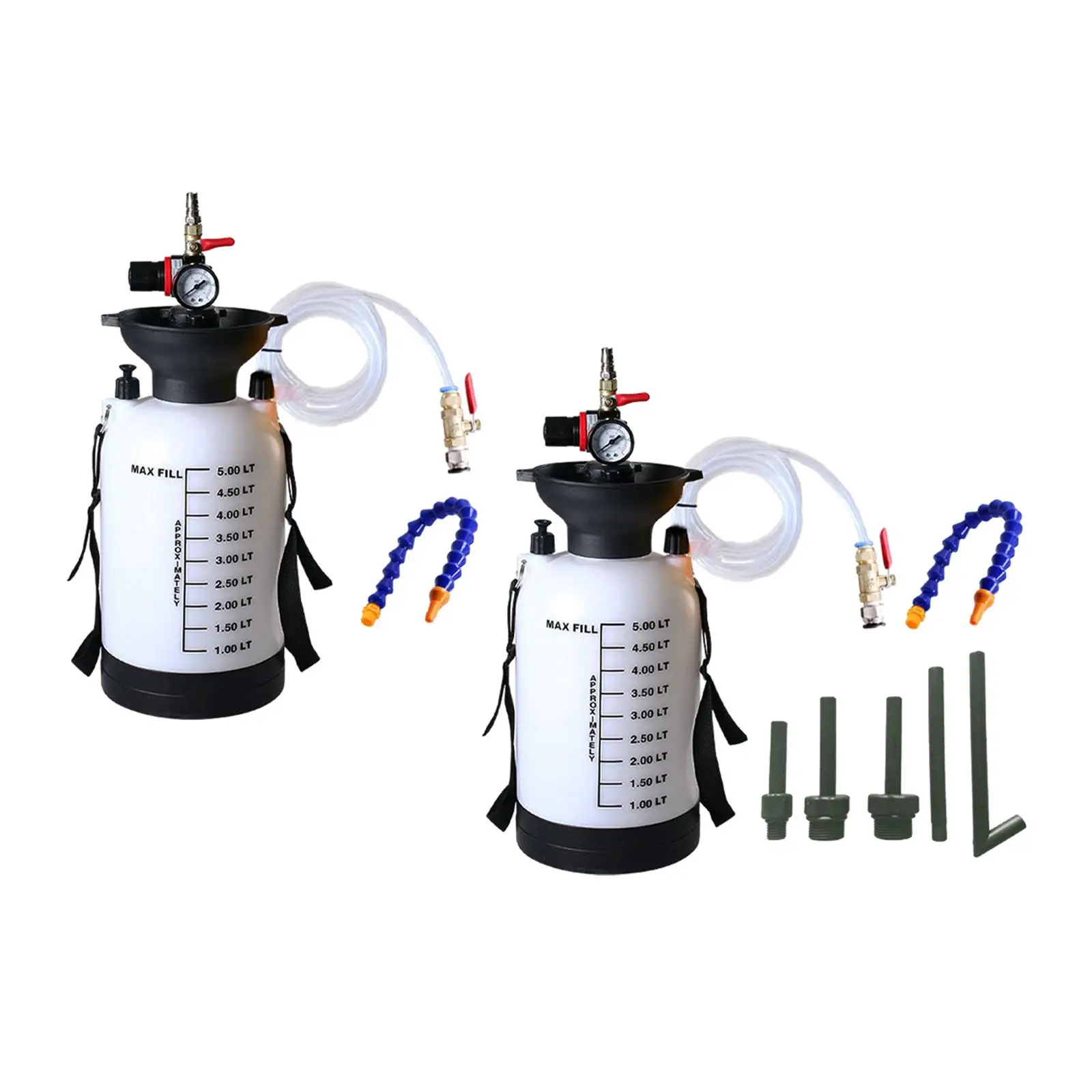 Pneumatic Transmission Fluid Pump Oil Tank Transfer Pump 5L Atf Filler
