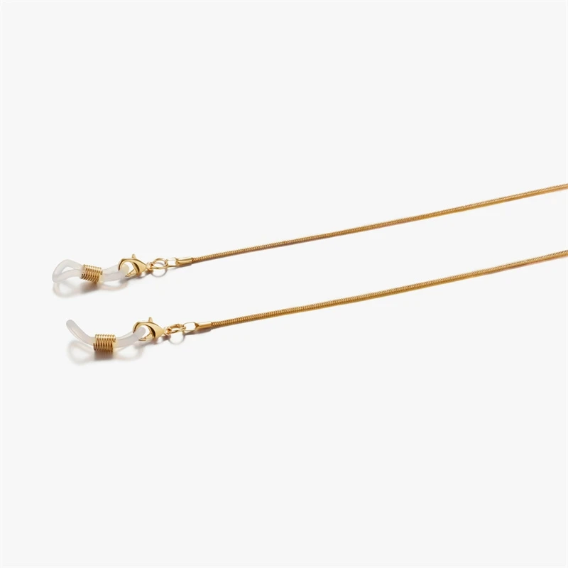 

Eyeglass Sunglasses Chain Non-slip Cord Neck Strap Holder Golden Copper mask Glasses Rope