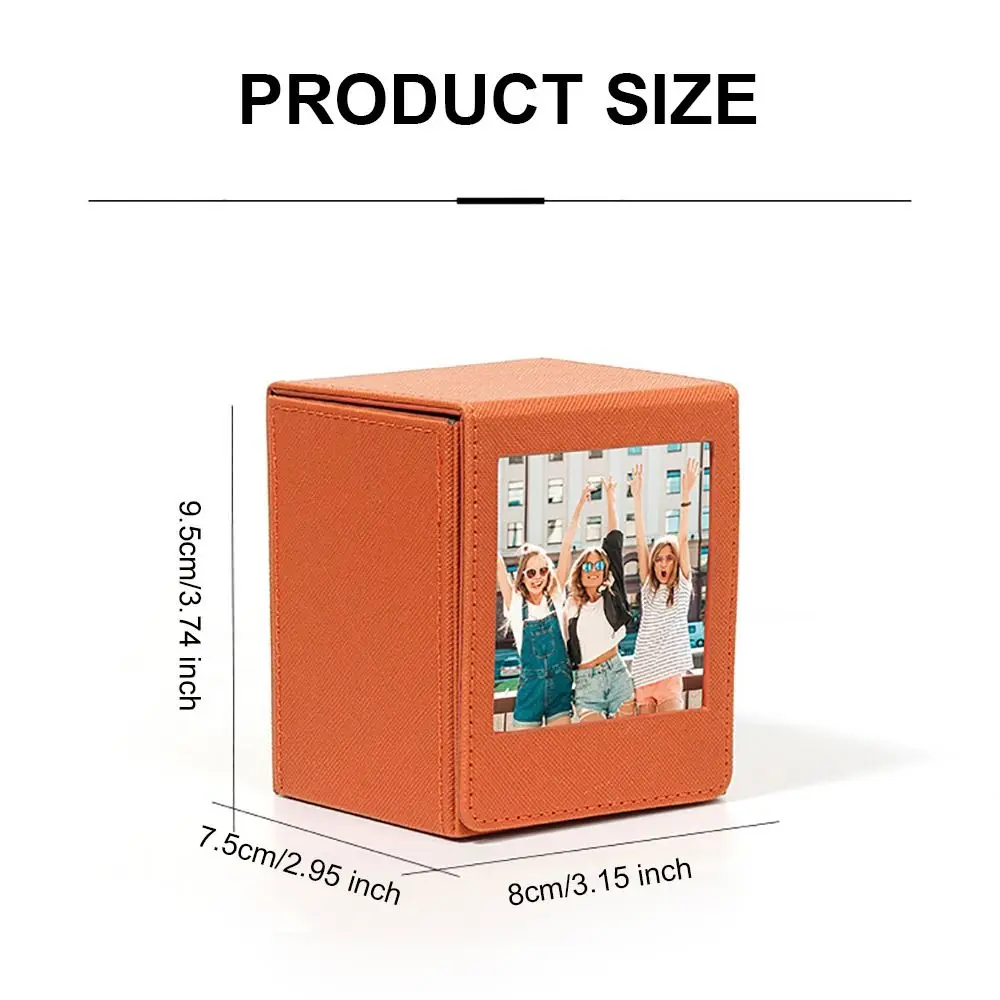 즉석 카메라 대용량 하이 퀄리티 사진 케이스, 폴라로이드, 후지필름 인스탁스 SQ용 PVC, 사진 보관함, 4 인치