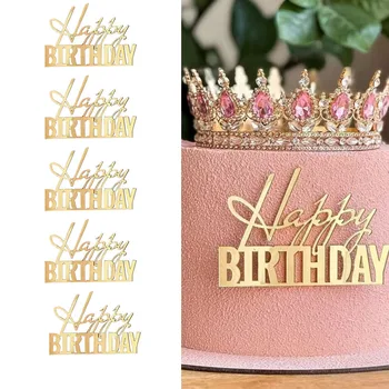 5pcs Happy Birthday Cake Toppers 1