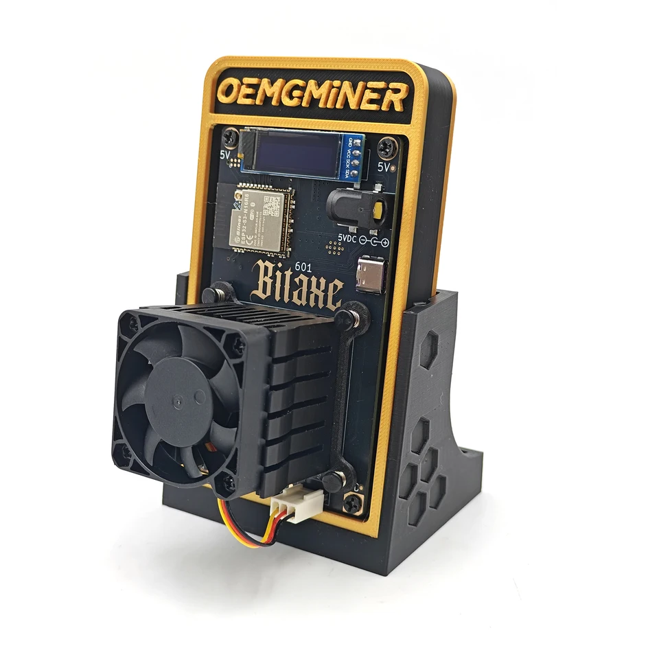 비트코인 채굴기 Bitaxe Gamma 601 솔로 채굴기 BM1370 칩, 와이파이 18W BTC 복권, Asic 사일런트 가정용 채굴기,  1.2TH/s - AliExpress