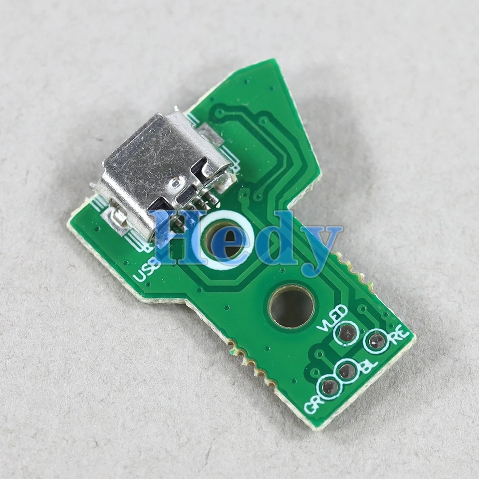 NA. RipengPI Scheda Circuito Slim USB Piastra di ricarica Controller Porta JDS-030 12 Pin Cavo di Alimentazione Flessibile Parti di Ricambio per Playstation 4 PS4 Controller