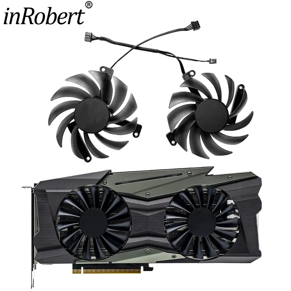 Per Inno3D Rtx 3080 10Gb Twin X2 Oc Ventola Per Scheda Video 85Mm Cf-12915S Rtx3080 Ventola Di Ricambio Per Scheda Grafica