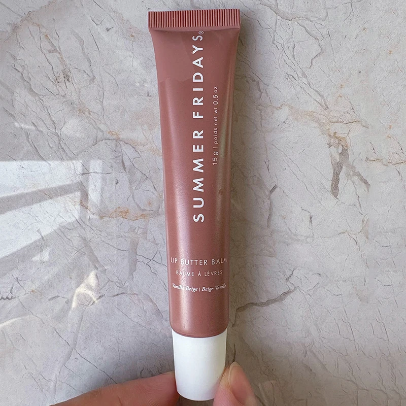 Letni Piątek Waniliowy Beżowy Balsam do Ust Nawilżający Transparentny Zestaw Szmink do Ust Gładka Miękka Tuba Lustrzany Błyszczyk do Ust Makijaż Ust