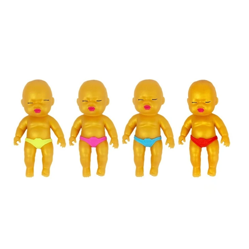 

Squeezable Golden Slow Rise AntiStress Toy Practical Joke Props Fidgets