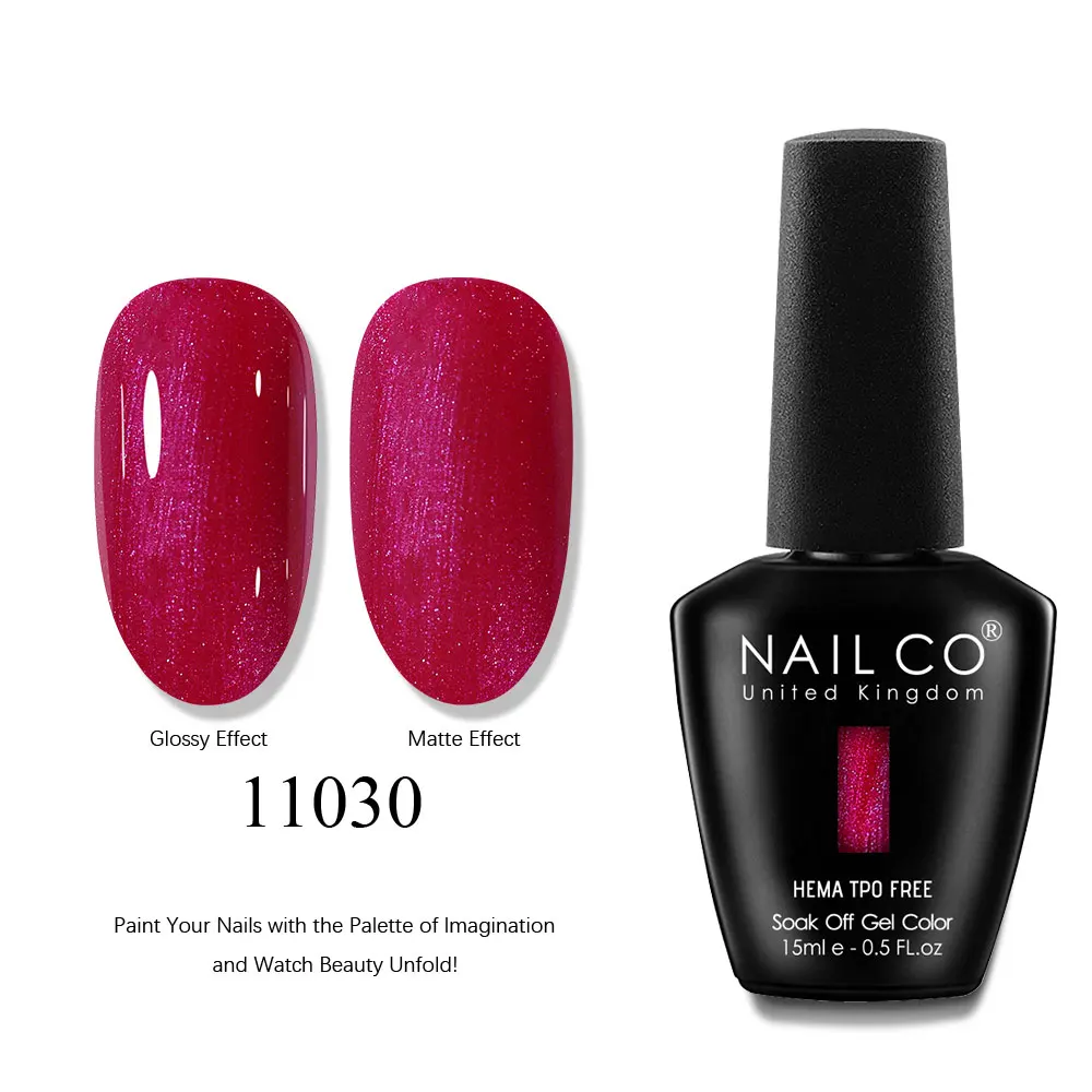 Premium Winter Gel Nail Polish - 15ML UV Semi-Permanent Varnish in High-Quality Glass Bottle