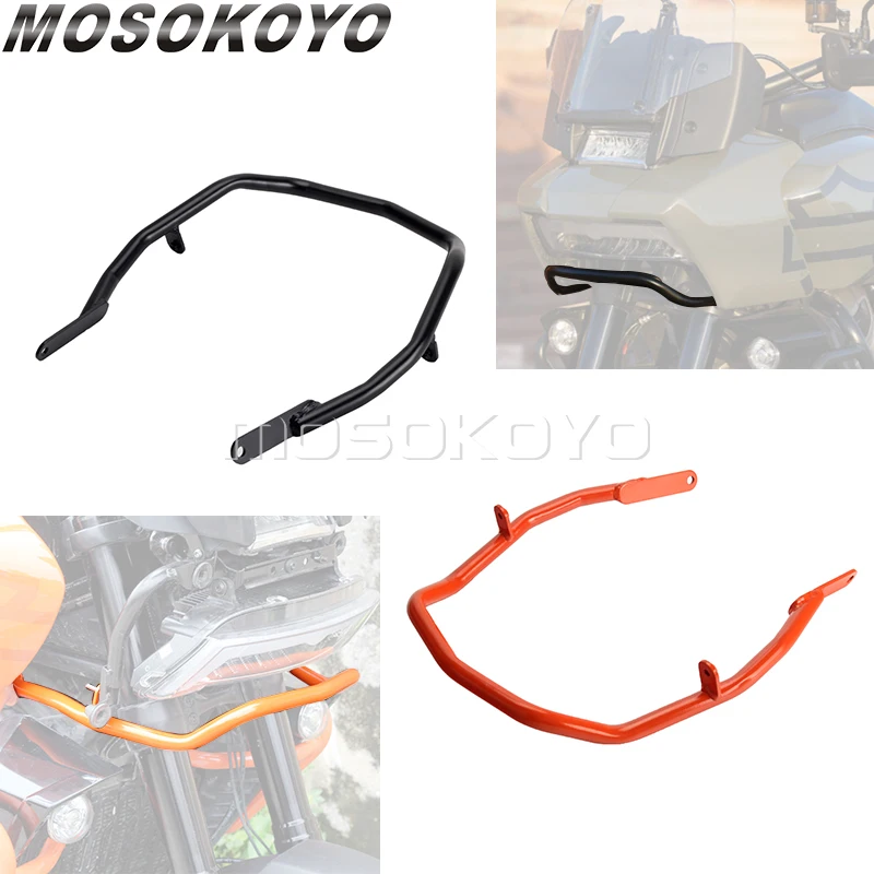 

Для Harley Pan America 1250 RA1250 S аксессуары для мотоциклов кронштейн для фар бампер Защита для передней фары Противоударная бампер 2021 +