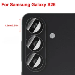 Ultra Clear Tempered Glass Camera Lens Protector Film - 5 SET (S26)